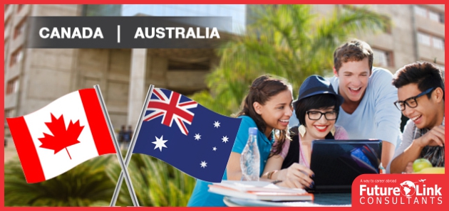 student visa canada & australia