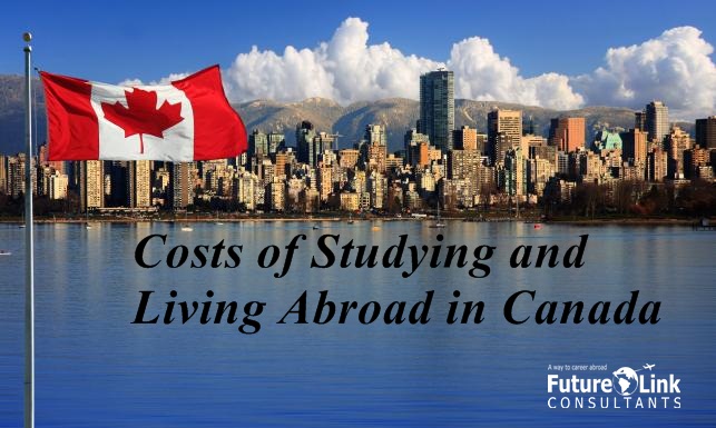 cost of studying & living canada